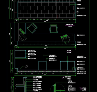 接待台设计CAD图纸