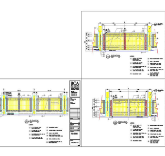 深圳中海华庭景观设计cad图纸
