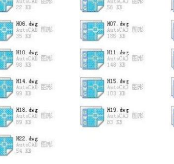 字画、壁画CAD图块