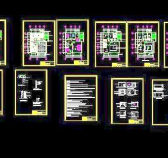 致户型cad全套图