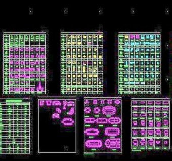 常用CAD室内设计详细图块