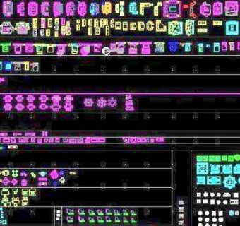 室内常用CAD模块