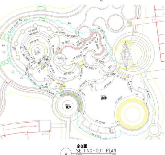 阳光水城景观cad图纸设计规划
