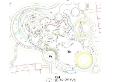 阳光水城景观cad图纸设计规划