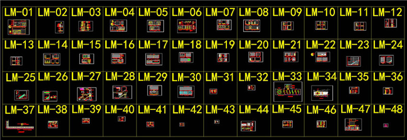 银行装修施工图CAD图纸