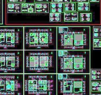 cad全套别墅装修图
