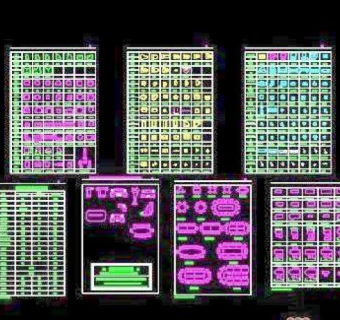建筑常用CAD图块