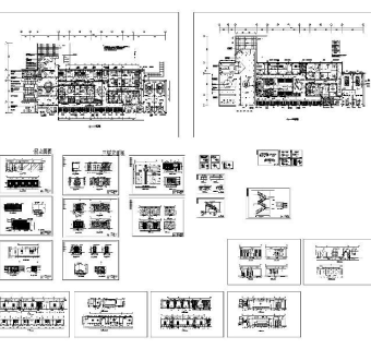 会所茶吧CAD图纸