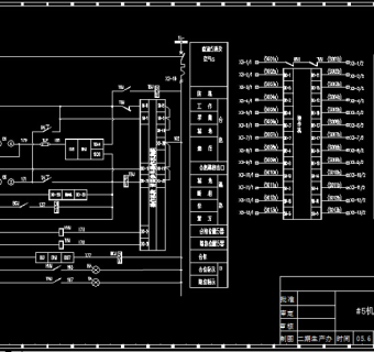 6KV变压器F+C开关CAD图纸
