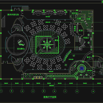 歌舞厅CAD图纸