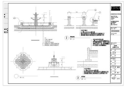 喷泉cad图纸
