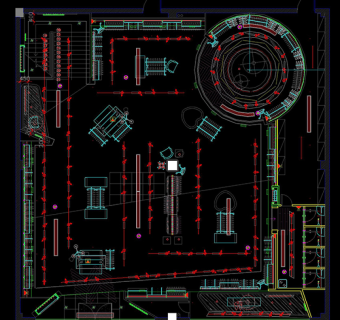 奥特莱斯施工图CAD