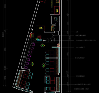 汉堡店设计CAD施工图