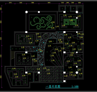 天花图CAD图纸
