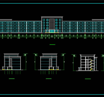 小学建筑全套CAD图纸