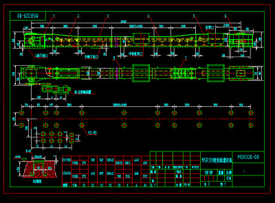 MSR320埋刮板输送机CAD图纸