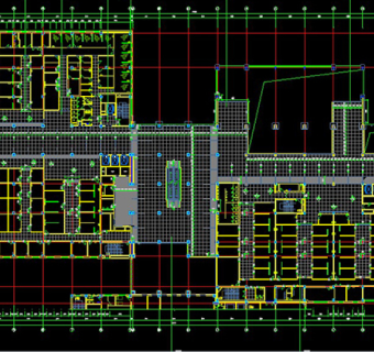 甲级医院CAD施工图