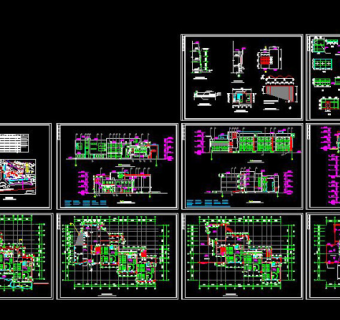 幼儿园设计图CAD全套图