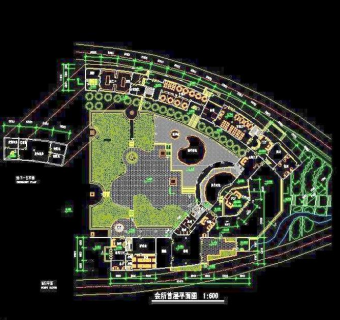 高山流水会所CAD