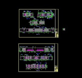 休息室立面图CAD下载