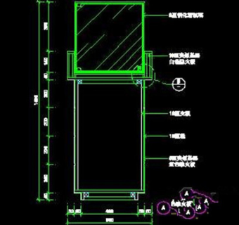 珠宝展台CAD图纸下载