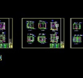 美容美发立面CAD设计