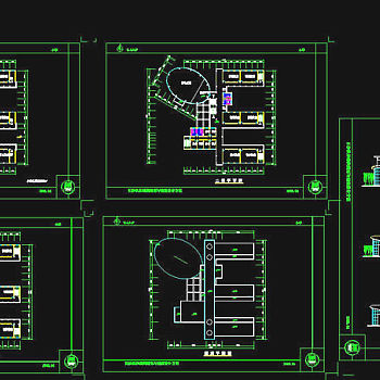 长沙某小学cad图纸