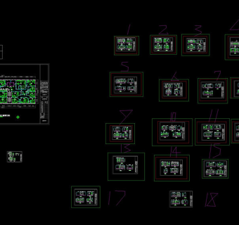 KTV包厢立面图cad图纸