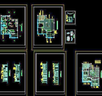 广告公司CAD室内设计装修图
