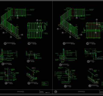 楼梯大样cad图纸