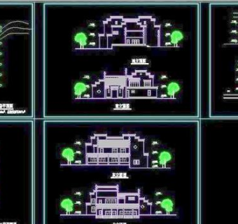 别墅建筑CAD图