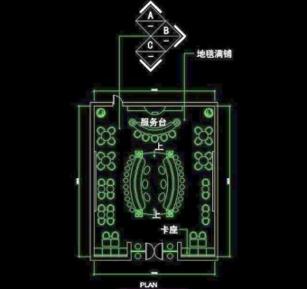 CAD餐厅设计素材