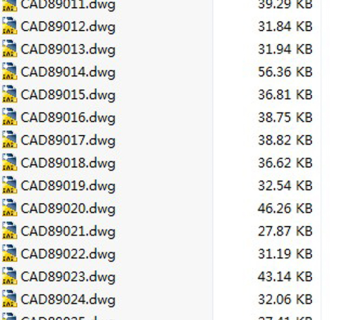 古代门扇CAD图集