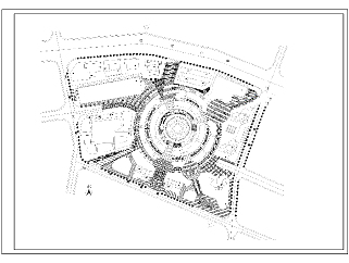 广场规划cad图