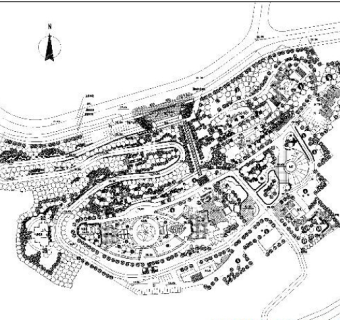 广场设计cad图纸