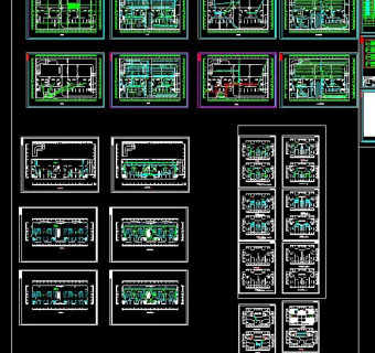 高层公寓电气全套CAD施工图