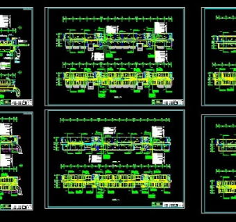 成套照明CAD平面图