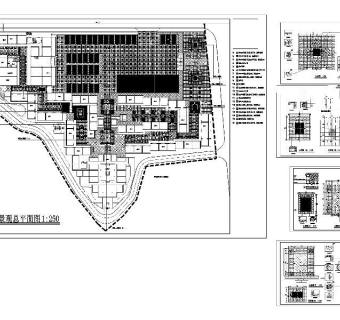公园广场CAD施工图