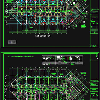 度假酒店cad图纸