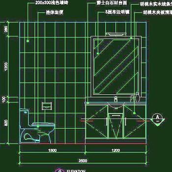 CAD之复式住宅