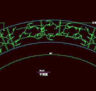 CAD之吧台收银台服务台设计