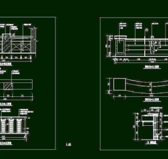 CAD之吧台收银台服务台设计