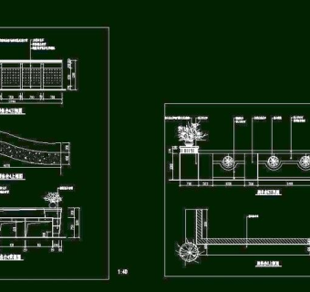 CAD之吧台收银台服务台设计