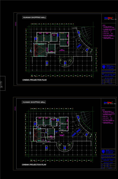 博物馆建筑图CAD图纸