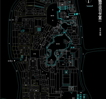 博物馆平面CAD图纸