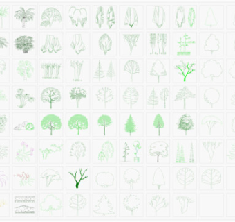 cad平面图库立面图库图片