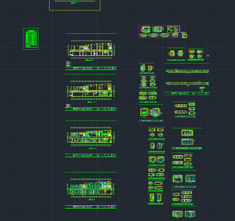 cad文件办公室施工图