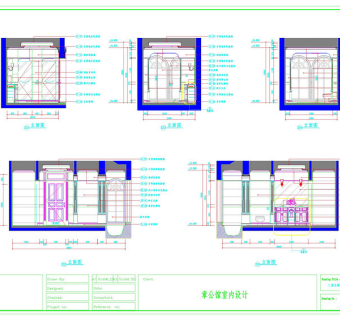 别墅公馆cad详图