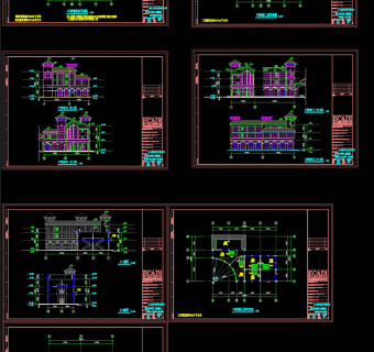 商铺设计CAD图纸