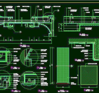 CAD之公司办公场所布置设计